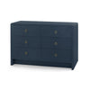 Villa & House Bryant Linen Extra Large 6-Drawer Dresser