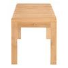 Moe's Rohe Oak Bench