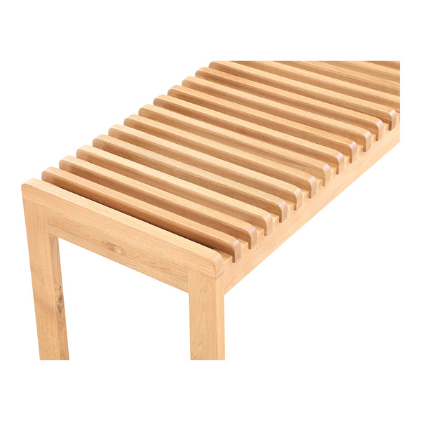 Moe's Rohe Oak Bench