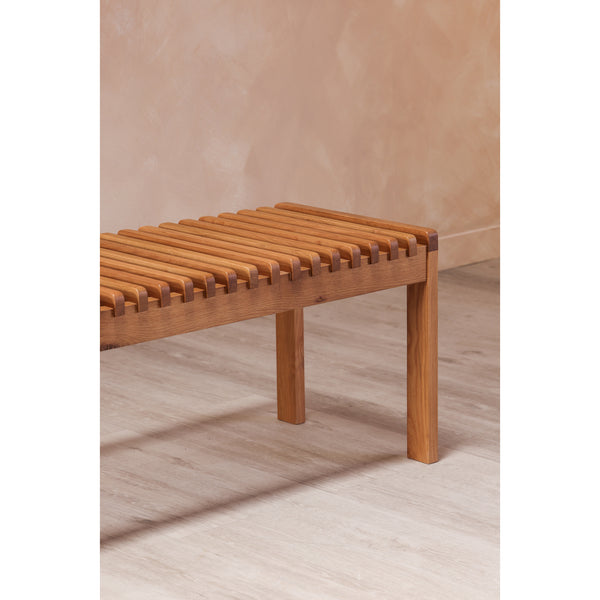Moe's Rohe Oak Bench