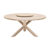Essentials For Living Boca Outdoor 63” Round Dining Table