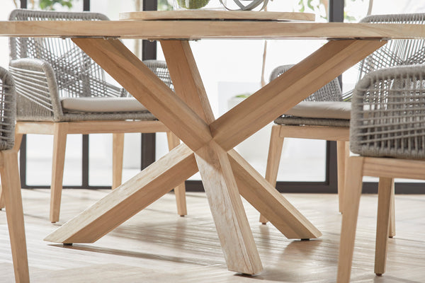 Essentials For Living Boca Outdoor 63” Round Dining Table