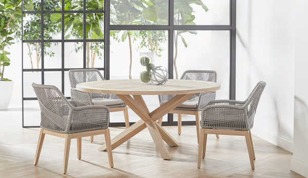 Essentials For Living Boca Outdoor 63” Round Dining Table