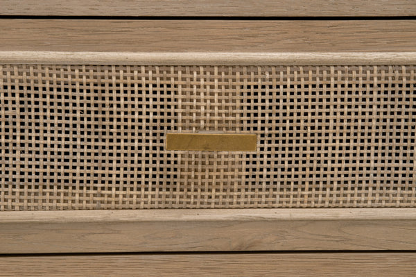 Essentials For Living Cane Media Cabinet