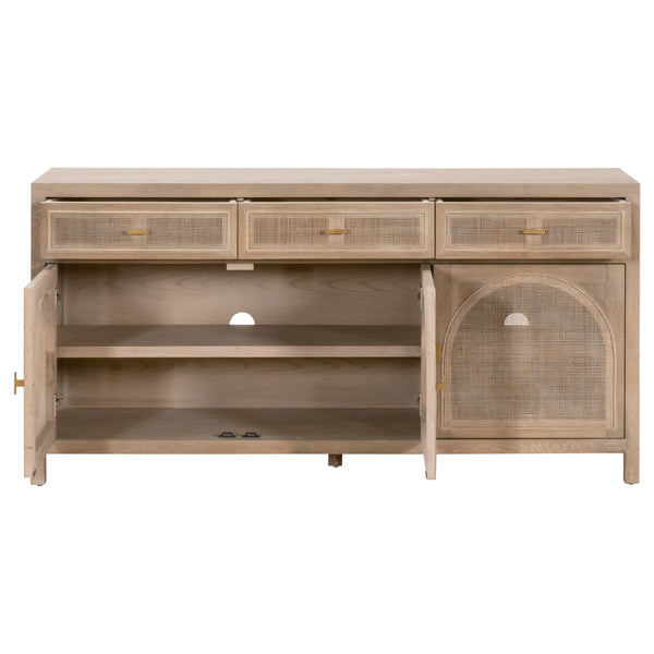 Essentials For Living Cane Media Sideboard