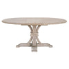 Essentials For Living Devon 54” Round Extension Dining Table