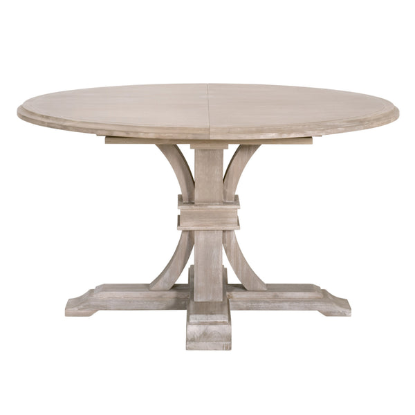 Essentials For Living Devon 54” Round Extension Dining Table