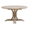 Essentials For Living Devon 54” Round Extension Dining Table