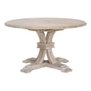 Essentials For Living Devon 54” Round Extension Dining Table