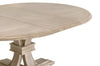 Essentials For Living Devon 54” Round Extension Dining Table