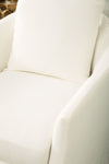Essentials For Living Faye Slipcover Swivel Club Chair