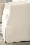 Essentials For Living Faye Slipcover Swivel Club Chair