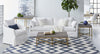 Essentials For Living Faye Slipcover Swivel Club Chair
