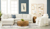 Essentials For Living Faye Slipcover Swivel Club Chair