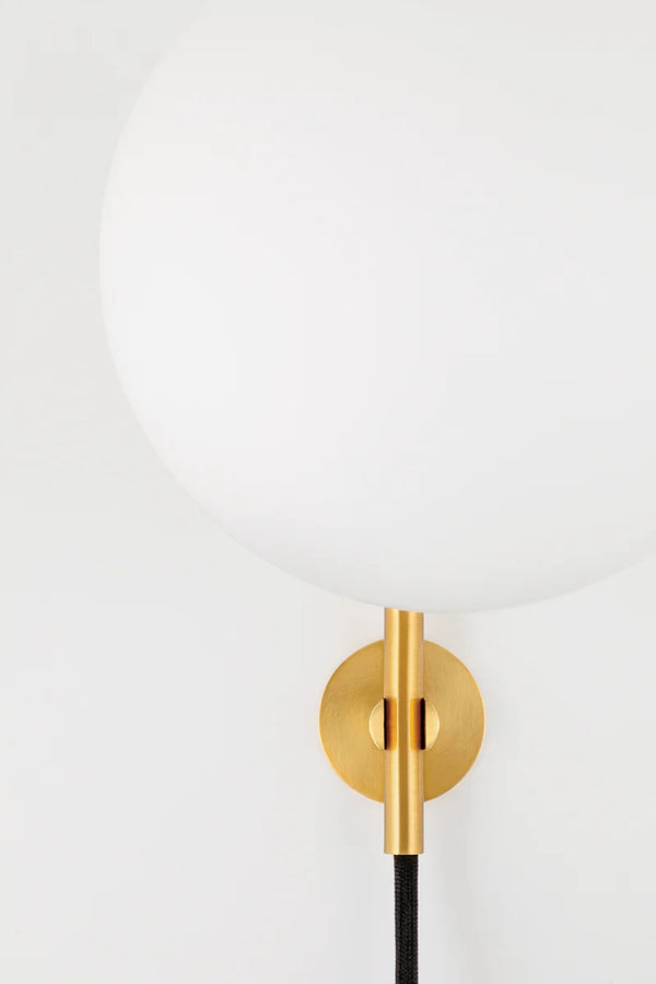 Mitzi Gina Plug-in Sconce