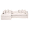 Essentials For Living Haven 110” Lounge Slipcover Sectional