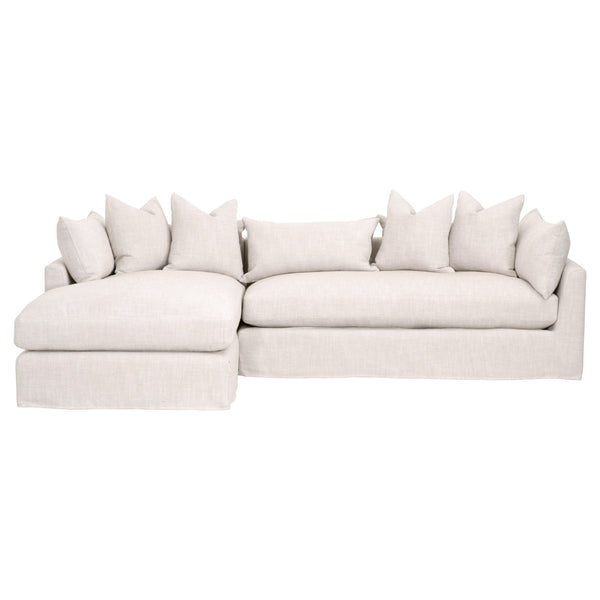 Essentials For Living Haven 110” Lounge Slipcover Sectional