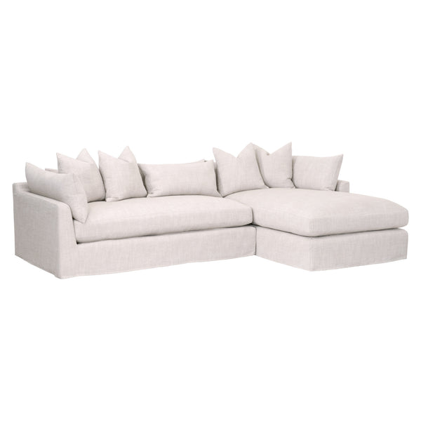 Essentials For Living Haven 110” Lounge Slipcover Sectional