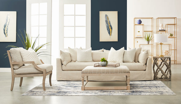 Essentials For Living Haven 96” Lounge Slipcover Sofa