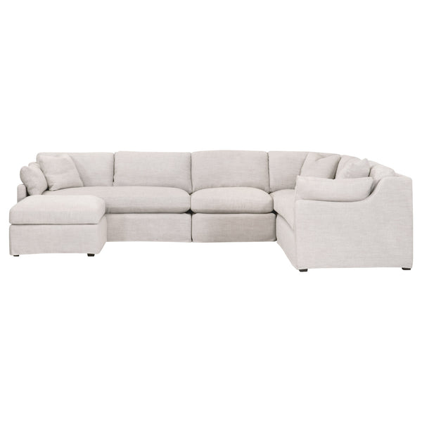 Essentials For Living Lena Modular Slipcover Ottoman