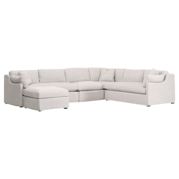 Essentials For Living Lena Modular Slipcover Ottoman