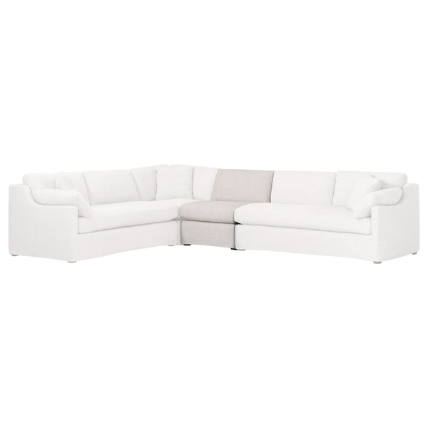 Essentials For Living Lena Modular Slipcover 1-Seat Armless Chair
