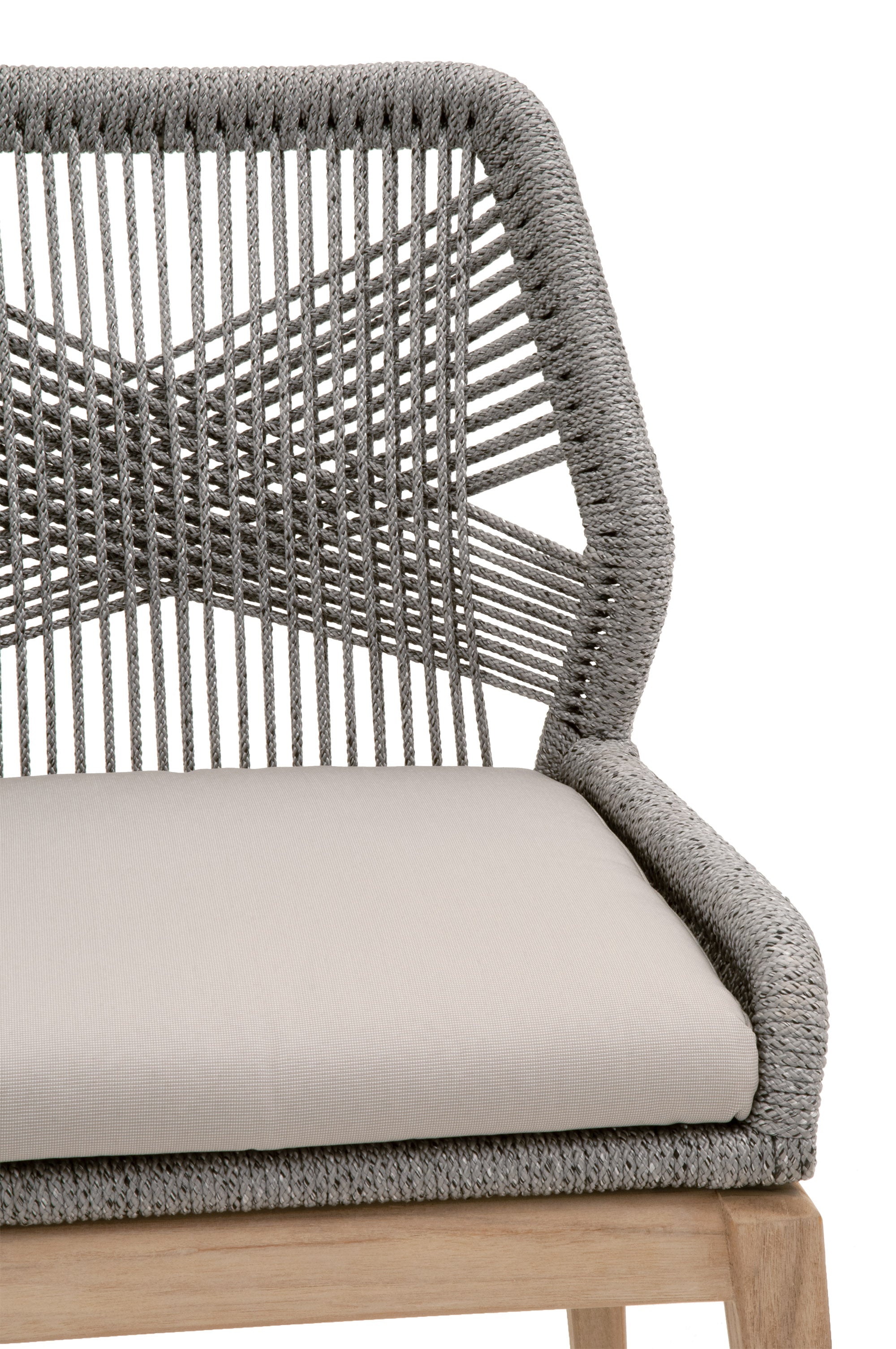 Essentials For Living Loom Outdoor Dining Chair Set of 2 House Hold