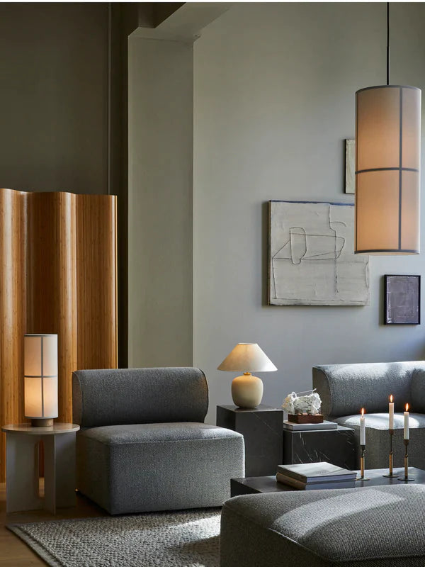Audo Hashira Pendant Lamp - Small / Raw - SALE