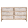 Essentials For Living Malay 6-Drawer Double Dresser