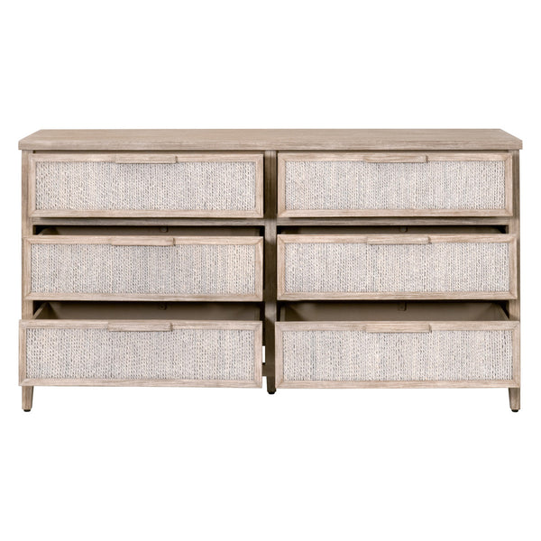 Essentials For Living Malay 6-Drawer Double Dresser