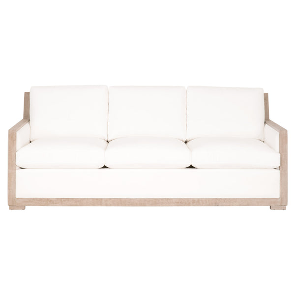 Essentials For Living Manhattan 85” Wood Trim Sofa