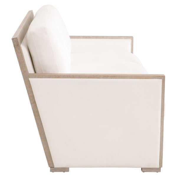 Essentials For Living Manhattan 85” Wood Trim Sofa