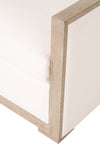 Essentials For Living Manhattan 85” Wood Trim Sofa