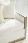 Essentials For Living Manhattan 85” Wood Trim Sofa