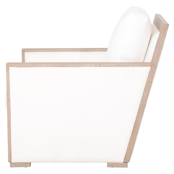 Essentials For Living Manhattan Wood Trim Sofa Chair
