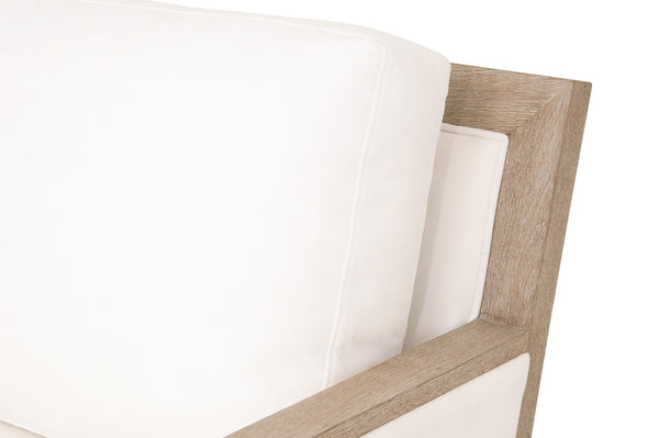 Essentials For Living Manhattan Wood Trim Sofa Chair