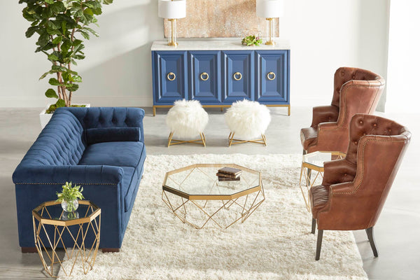 Essentials For Living Margo Ottoman