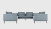GUS Modern Renfrew U Shaped Sectional