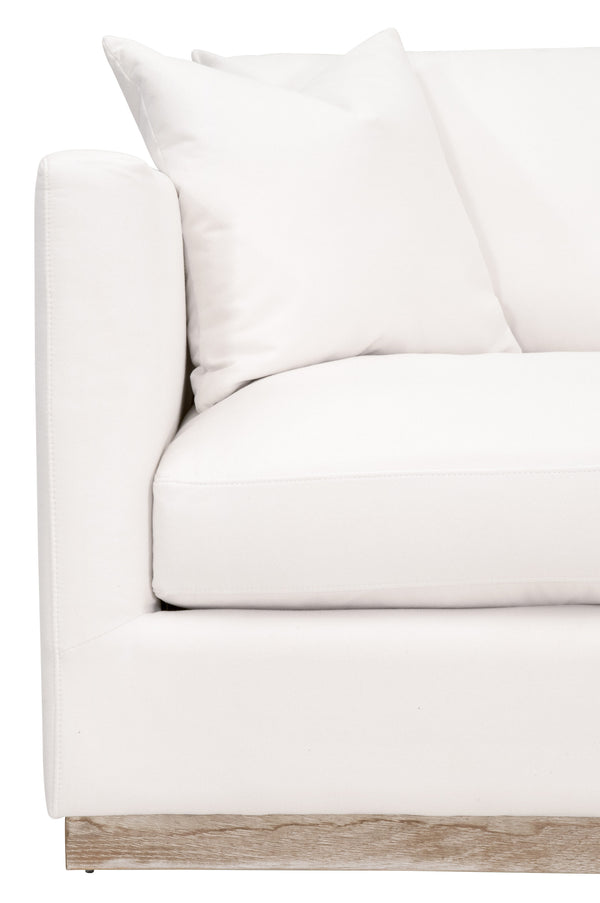 Essentials For Living Siena 96” Plinth Base Sofa