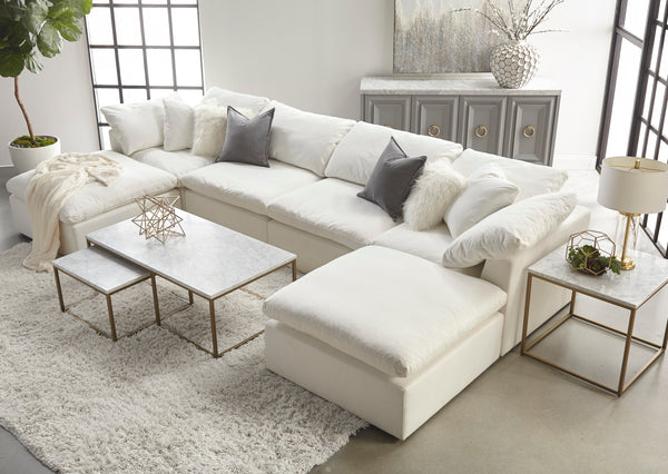 Essentials For Living Sky Modular Ottoman