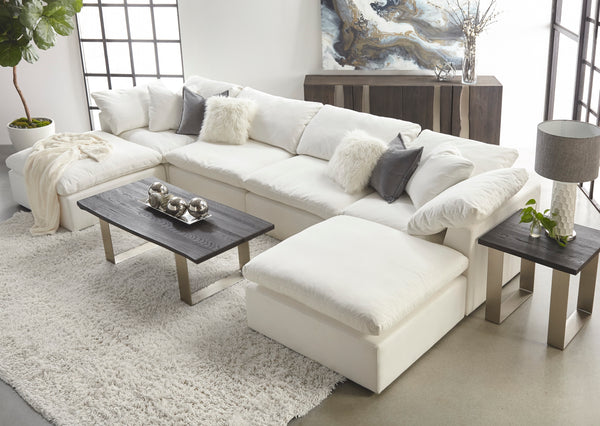 Essentials For Living Sky Modular Ottoman
