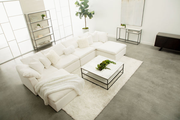Essentials For Living Sky Modular Ottoman