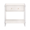 Essentials For Living Sonia Shagreen 1-Drawer Nightstand