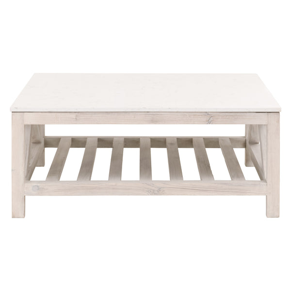 Essentials For Living Spruce Square Coffee Table