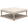 Essentials For Living Townsend Tufted Upholstered Coffee Table