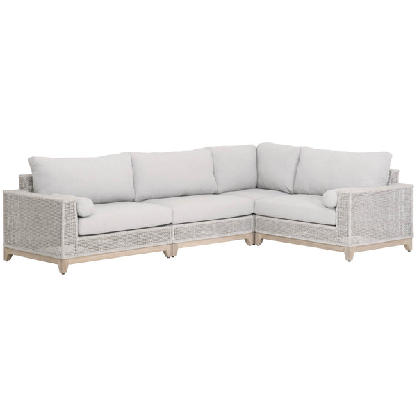 Essentials For Living Tropez Outdoor Modular Armless Sofa Chair