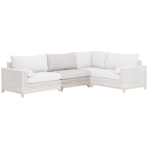 Essentials For Living Tropez Outdoor Modular Armless Sofa Chair