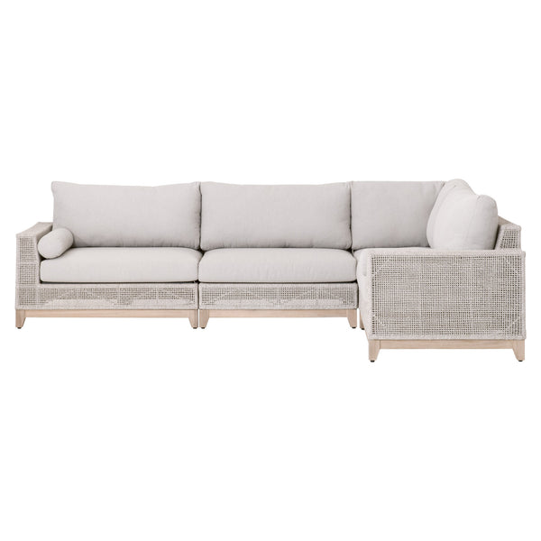 Essentials For Living Tropez Outdoor Modular Armless Sofa Chair