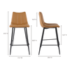 Moe's Alibi Counter Stool