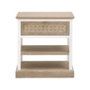 Essentials For Living Weave 1-Drawer Side Table